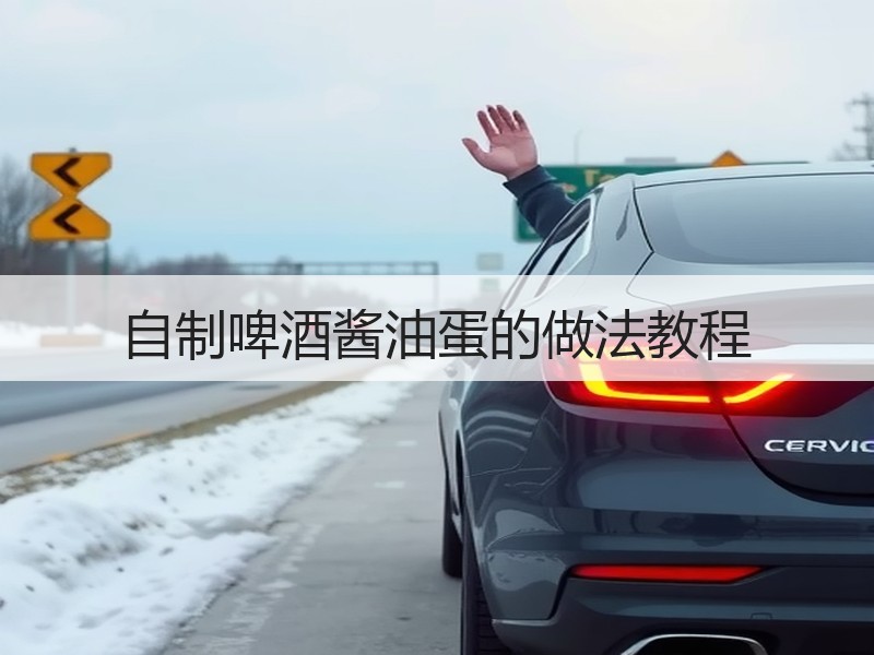 自制啤酒酱油蛋的做法教程